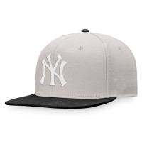 Adult Men's New York Yankees Baseball Sky Team Patch Snapback Hat - Gray/Black Adult Men's New York Yankees Baseball Sky Team Patch Snapback Hat - Gray/Black