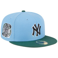 Adult Men's New York Yankees New Era 2000 Subway Series 59FIFTY Fitted Hat - Sky Blue/Cilantro