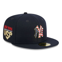Adult Men's New York Yankees New Era 2023 Fourth of July 59FIFTY Fitted Hat - Navy