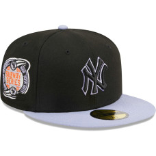 Adult Men's New York Yankees New Era Side Patch 59FIFTY Fitted Hat - Black