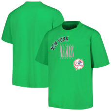 Adult Men's New York Yankees PLEASURES Repurpose baseball T-shirt - Green