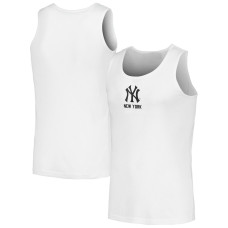 Adult Men's New York Yankees PLEASURES Two-Pack Tank Top - White
