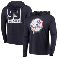 Adult Men's Aaron Judge New York Yankees Majestic Threads Softhand Long Sleeve Player baseball Hoodie baseball T-shirt - Navy Adult Men's Aaron Judge New York Yankees Majestic Threads Softhand Long Sleeve Player baseball Hoodie baseball T-shirt - Navy