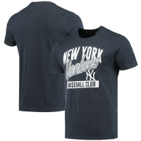 Adult Men's New York Yankees '47 Fanzone Club baseball T-shirt - Heathered Navy