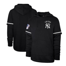Adult Men's New York Yankees '47 Shortstop Pullover baseball Hoodie - Navy