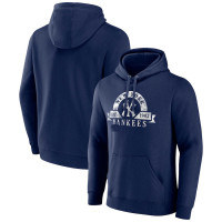 Adult Men's New York Yankees Baseball Big & Tall Utility Pullover baseball Hoodie - Navy