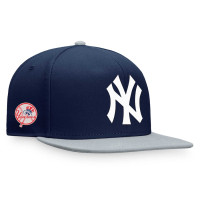 Adult Men's New York Yankees Baseball Big Logo Two-Tone Snapback Hat - Navy/Gray Adult Men's New York Yankees Baseball Big Logo Two-Tone Snapback Hat - Navy/Gray