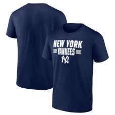 Adult Men's New York Yankees Baseball Close Victory baseball T-shirt - Navy