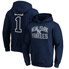 Adult Men's New York Yankees Baseball Father's Day #1 Dad Pullover baseball Hoodie - Navy