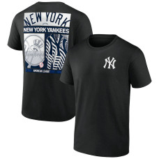 Adult Men's New York Yankees Baseball In Good Graces baseball T-shirt - Black Adult Men's New York Yankees Baseball In Good Graces baseball T-shirt - Black