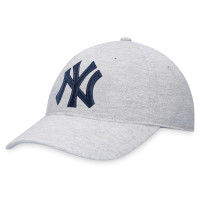 Adult Men's New York Yankees Baseball Logo Adjustable Hat - Heather Gray