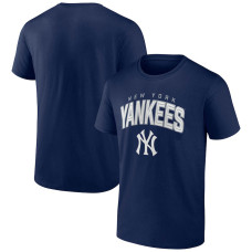Adult Men's New York Yankees Baseball Master the Game baseball T-shirt - Navy