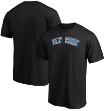 Adult Men's New York Yankees Baseball Official Wordmark baseball T-shirt - Black