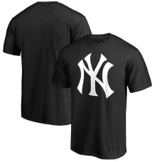 Adult Men's New York Yankees Baseball Primary Logo baseball T-shirt - Black