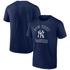 Adult Men's New York Yankees Baseball Second Wind baseball T-shirt - Navy Adult Men's New York Yankees Baseball Second Wind baseball T-shirt - Navy