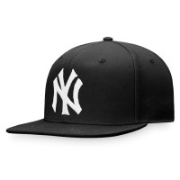Adult Men's New York Yankees Baseball Snapback Hat - Black