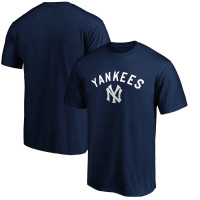 Adult Men's New York Yankees Baseball Team Cooperstown Collection Wahconah baseball T-shirt - Navy Adult Men's New York Yankees Baseball Team Cooperstown Collection Wahconah baseball T-shirt - Navy