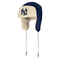 Adult Men's New York Yankees Baseball Trapper Hat - Navy