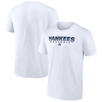 Adult Men's New York Yankees Baseball Utility Player baseball T-shirt - White