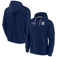 Adult Men's New York Yankees Super Soft Fleece Pullover baseball Hoodie - Navy Adult Men's New York Yankees Super Soft Fleece Pullover baseball Hoodie - Navy