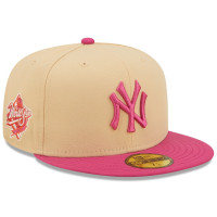 Adult Men's New York Yankees New Era 1999 World Series Mango Passion 59FIFTY Fitted Hat - Orange/Pink