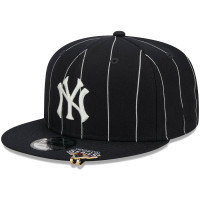 Adult Men's New York Yankees New Era 2009 World Series Clip Pinstripe 9FIFTY Snapback Hat - Navy
