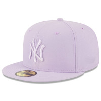 Adult Men's New York Yankees New Era 2023 Spring Color Basic 59FIFTY Fitted Hat - Lavender