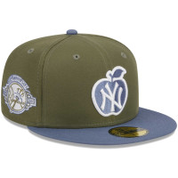 Adult Men's New York Yankees New Era 59FIFTY Fitted Hat - Olive/Blue