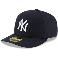 Adult Men's New York Yankees New Era Authentic Collection On Field Low Profile Game 59FIFTY Fitted Hat - Navy
