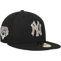 Adult Men's New York Yankees New Era Chrome Camo Undervisor 59FIFTY Fitted Hat - Black