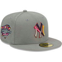 Adult Men's New York Yankees New Era Color Pack 59FIFTY Fitted Hat - Gray