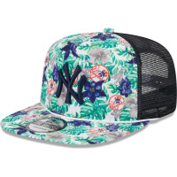 Adult Men's New York Yankees New Era Tropic Floral Golfer Lightly Structured Snapback Hat