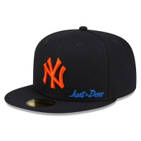 Adult Men's New York Yankees New Era x Just Don 59FIFTY Fitted Hat - Navy