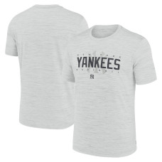 Adult Men's New York Yankees Authentic Collection Velocity Performance Practice baseball T-shirt - White