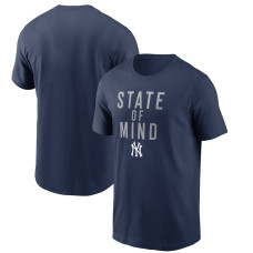 Adult Men's New York Yankees State of Mind Hometown baseball T-shirt - Navy Adult Men's New York Yankees State of Mind Hometown baseball T-shirt - Navy