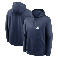Adult Men's New York Yankees Swoosh NeighborHOOD Pullover baseball Hoodie - Navy