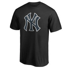 Adult Men's New York Yankees Taylor baseball T-shirt - Black Adult Men's New York Yankees Taylor baseball T-shirt - Black