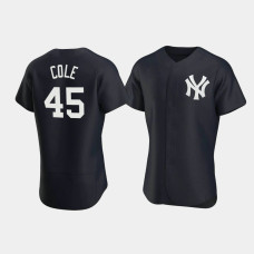 Mens New York Yankees Gerrit Cole Authentic Alternate Black Jersey Mens New York Yankees Gerrit Cole Authentic Alternate Black Jersey