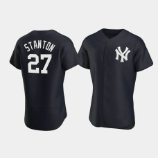 Mens New York Yankees Giancarlo Stanton Authentic Alternate Black Jersey Mens New York Yankees Giancarlo Stanton Authentic Alternate Black Jersey
