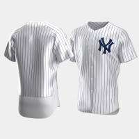 Mens New York Yankees White Authentic Jersey