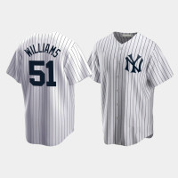 Mens New York Yankees #51 Bernie Williams Cooperstown Collection Home White Jersey Mens New York Yankees #51 Bernie Williams Cooperstown Collection Home White Jersey