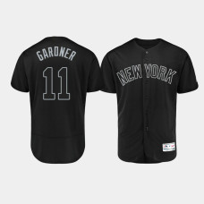 Mens New York Yankees Authentic #11 Brett Gardner 2019 Players' Weekend Black Gardner Jersey Mens New York Yankees Authentic #11 Brett Gardner 2019 Players' Weekend Black Gardner Jersey