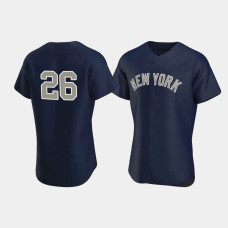 Mens New York Yankees #26 DJ LeMahieu Navy Authentic 2020 Alternate Jersey Mens New York Yankees #26 DJ LeMahieu Navy Authentic 2020 Alternate Jersey