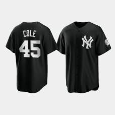 New York Yankees Gerrit Cole Black 2021 All Black Fashion Replica Jersey New York Yankees Gerrit Cole Black 2021 All Black Fashion Replica Jersey