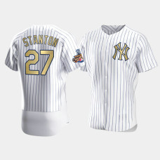 Mens New York Yankees #27 Giancarlo Stanton White 2009 World Series Champions Jersey Mens New York Yankees #27 Giancarlo Stanton White 2009 World Series Champions Jersey
