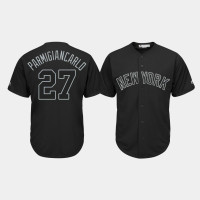 New York Yankees #27 Giancarlo Stanton 2019 Players' Weekend Parmigiancarlo Black Replica Jersey Mens New York Yankees #27 Giancarlo Stanton 2019 Players' Weekend Parmigiancarlo Black Replica Jersey Mens
