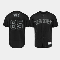 Mens New York Yankees Authentic #85 Luis Cessa 2019 Players' Weekend Black Kiké Jersey Mens New York Yankees Authentic #85 Luis Cessa 2019 Players' Weekend Black Kiké Jersey