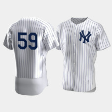 Mens New York Yankees #59 Luke Voit White Authentic Home Jersey Mens New York Yankees #59 Luke Voit White Authentic Home Jersey