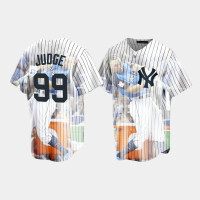 Aaron Judge New York Yankees White Graphic Jersey Aaron Judge New York Yankees White Graphic Jersey