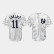 Brett Gardner New York Yankees White Replica Big & Tall Jersey Brett Gardner New York Yankees White Replica Big & Tall Jersey